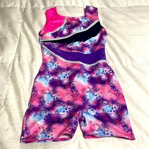 Moret One Piece Leo Gymnastics Dance Romper Leotard